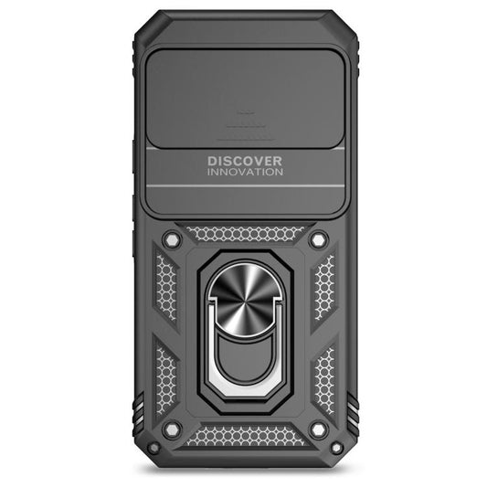 For Google Pixel 10 Sliding Camshield Holder Phone Case(Black) - Google Cases by buy2fix | Online Shopping UK | buy2fix