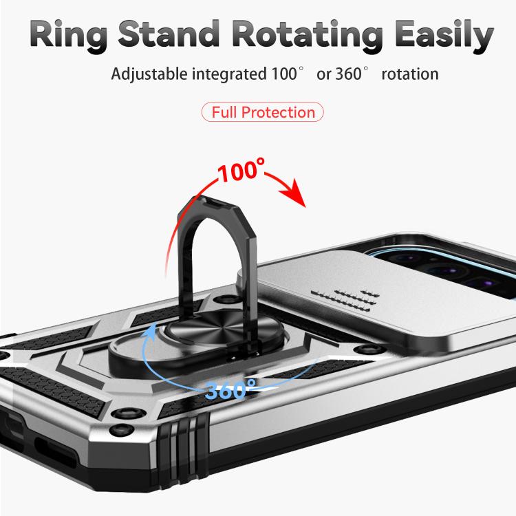 For Google Pixel 10 Sliding Camshield Holder Phone Case(Silver) - Google Cases by buy2fix | Online Shopping UK | buy2fix