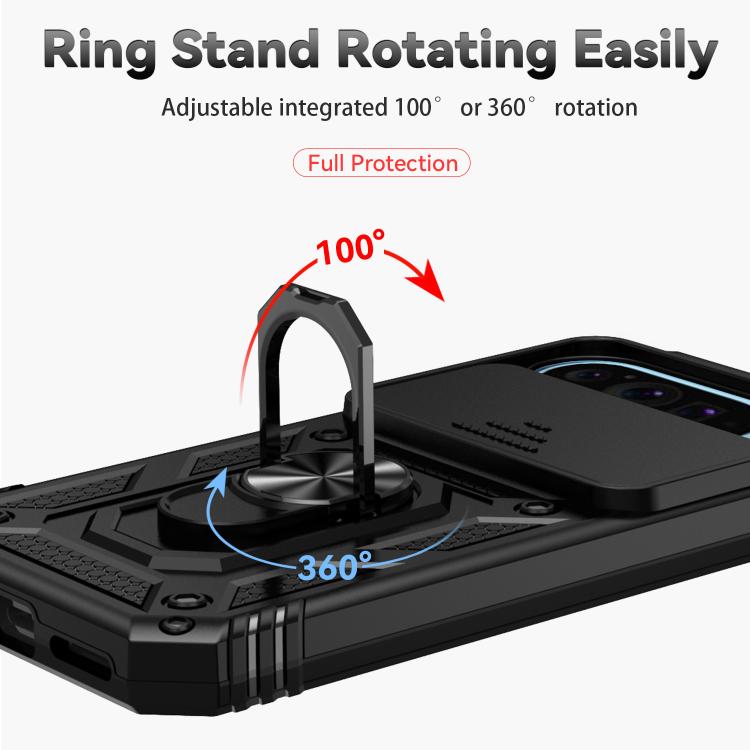 For Google Pixel 10 Pro Sliding Camshield Holder Phone Case(Black) - Google Cases by buy2fix | Online Shopping UK | buy2fix