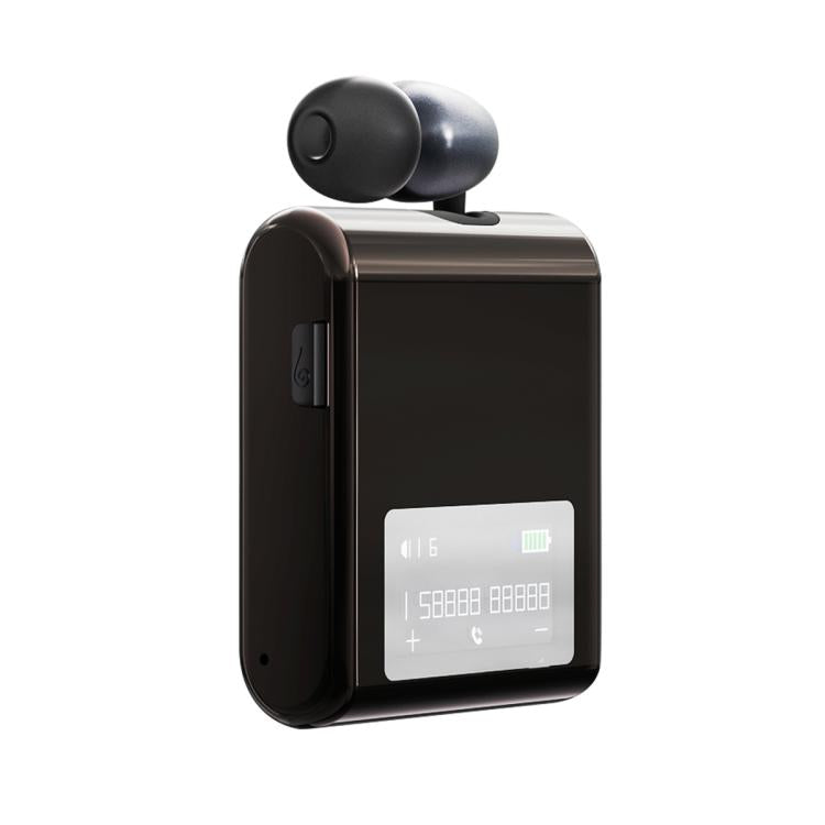 K89 Business Lavalier Single Ear Bluetooth Earphones(Black) - Bluetooth Earphone by buy2fix | Online Shopping UK | buy2fix