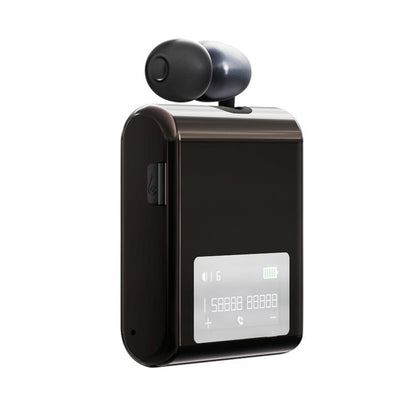 K89 Business Lavalier Single Ear Bluetooth Earphones(Black) - Bluetooth Earphone by buy2fix | Online Shopping UK | buy2fix