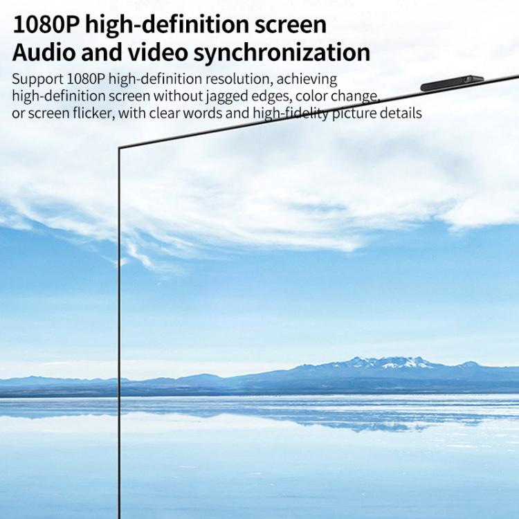 Q50 Leather Texture Wireless HDMI Video Transmitter and Receiver Extender Adapter(White) - Adapter by buy2fix | Online Shopping UK | buy2fix