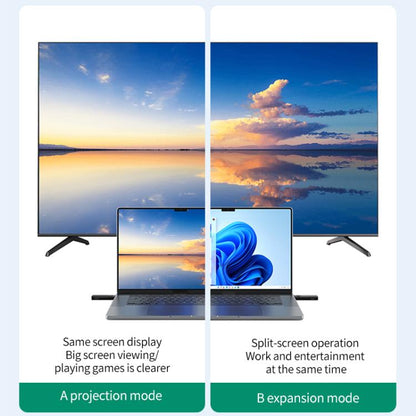 Q50 Leather Texture Wireless HDMI Video Transmitter and Receiver Extender Adapter(White) - Adapter by buy2fix | Online Shopping UK | buy2fix