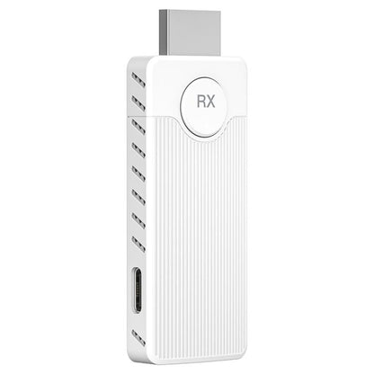 Q50 Vertical Texture Wireless HDMI Video Transmitter and Receiver Extender Adapter(White) - Adapter by buy2fix | Online Shopping UK | buy2fix