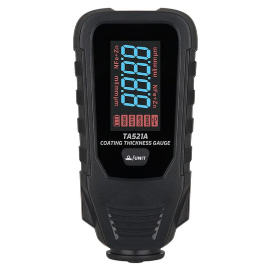 TASI TA521A Car Paint Film Meter Paint Surface Tester Coating Thickness Gauge(Black)