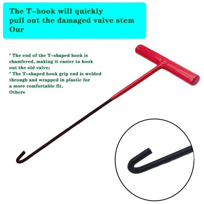 30pcs / Set Car Tire Repair Tool Valve Installation Tool Set(Black) - Tire Repair & Installation Tools by buy2fix | Online Shopping UK | buy2fix