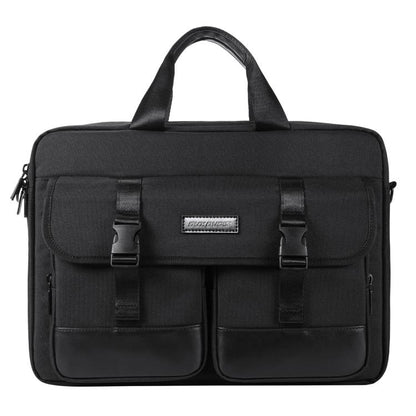 DUX DUCIS EDGE 14-15.4 inch Handbag Single Shoulder Laptop Bag(Black) - 14.1 inch by DUX DUCIS | Online Shopping UK | buy2fix
