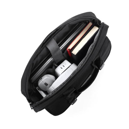 DUX DUCIS EDGE 14-15.4 inch Handbag Single Shoulder Laptop Bag(Black) - 14.1 inch by DUX DUCIS | Online Shopping UK | buy2fix