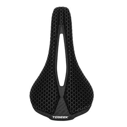 TOSEEK P300 Carbon Fiber 3D Printed Road Mountain Bike Seat(3K Twill) - Bicycle Saddle by TOSEEK | Online Shopping UK | buy2fix