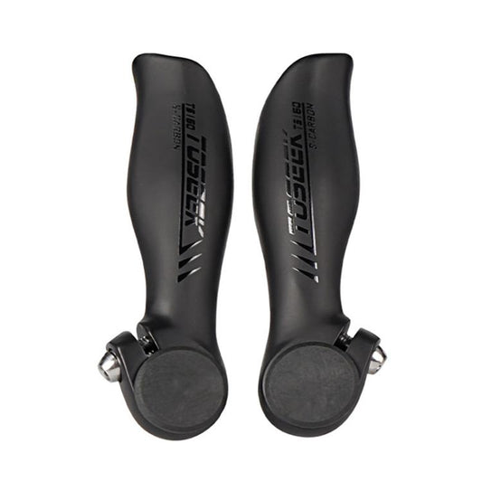 TOSEEK 1Pair Carbon Fiber Mountain Bike Rest Horn Handlebar(Bright Cursor) - Bicycle Grips by TOSEEK | Online Shopping UK | buy2fix