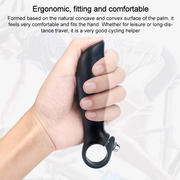 TOSEEK 1Pair Carbon Fiber Mountain Bike Rest Horn Handlebar(Bright Cursor) - Bicycle Grips by TOSEEK | Online Shopping UK | buy2fix