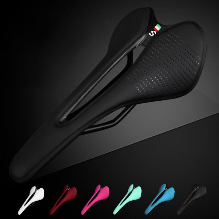 TOSEEK TS50 Road Mountain Bike Racing Saddle(Blue) - Bicycle Saddle by TOSEEK | Online Shopping UK | buy2fix