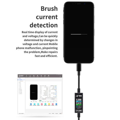 18 Kinds AV-Line 2.0 1.2m Intelligent Detection Charging Data Cable, Interface:USB to  8 Pin - Test Tools by buy2fix | Online Shopping UK | buy2fix