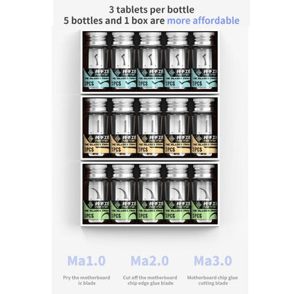 18 Kinds 5 in 1 High Toughness Soft Handmade Polishing Blade, Model:Ma1.0 - Polishing Repair by buy2fix | Online Shopping UK | buy2fix
