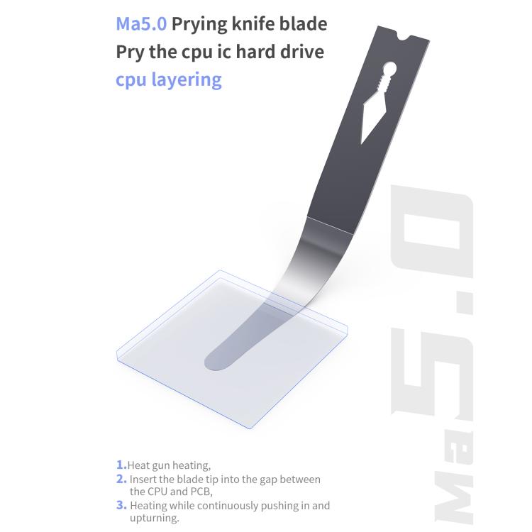 18 Kinds 5 in 1 High Toughness Soft Handmade Polishing Blade, Model:Ma2.0 - Polishing Repair by buy2fix | Online Shopping UK | buy2fix