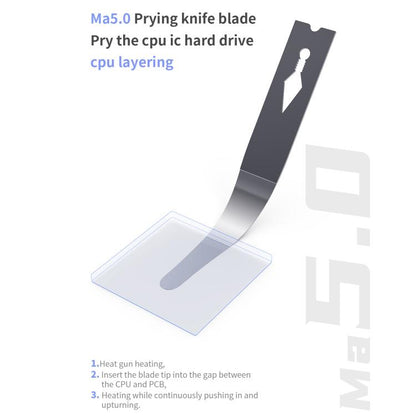 18 Kinds 5 in 1 High Toughness Soft Handmade Polishing Blade, Model:Ma2.0 - Polishing Repair by buy2fix | Online Shopping UK | buy2fix