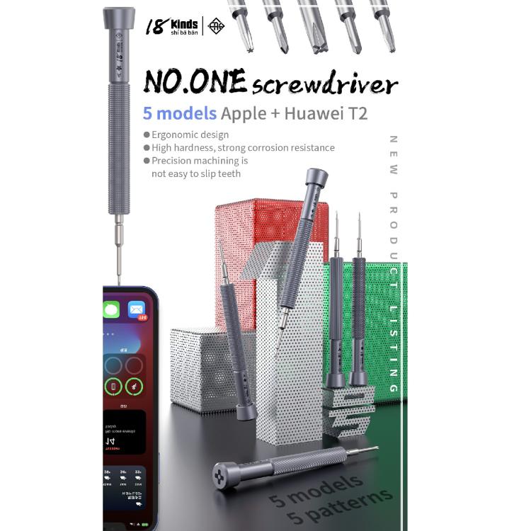 18 Kinds Precision Magnetic Super Hard Screwdriver, Model:E Allen - Screwdriver by buy2fix | Online Shopping UK | buy2fix
