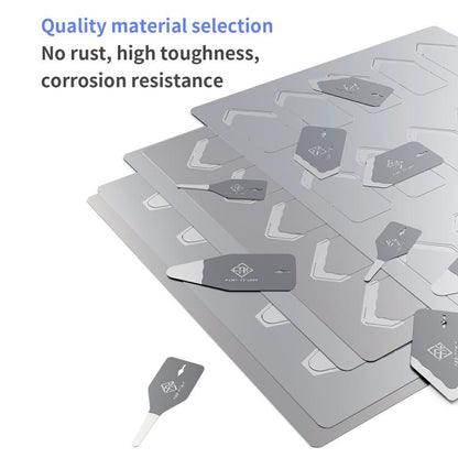 18 Kinds Mach Screen Dismantling Chip, Model:Ma-A - Crowbar by buy2fix | Online Shopping UK | buy2fix