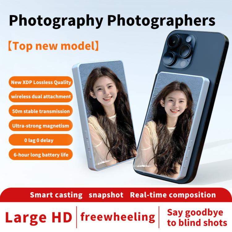 K15 Mobile Phone MagSafe Magnetic Rear Selfie Projector(Black) - Others Accessories by buy2fix | Online Shopping UK | buy2fix