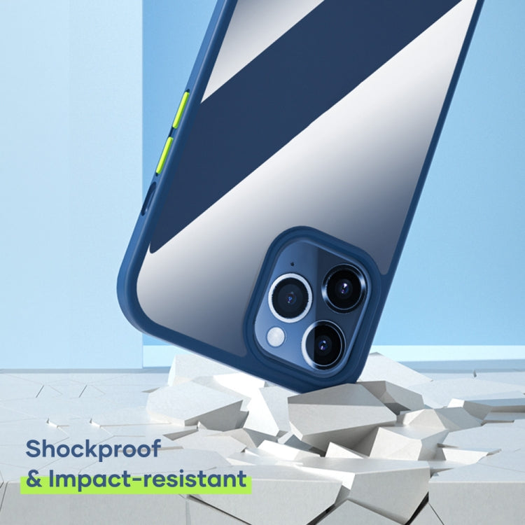 For iPhone 12 / 12 Pro ROCK Guard Pro Series Shockproof TPU + PC Protective Case(Black) - iPhone 12 / 12 Pro Cases by ROCK | Online Shopping UK | buy2fix