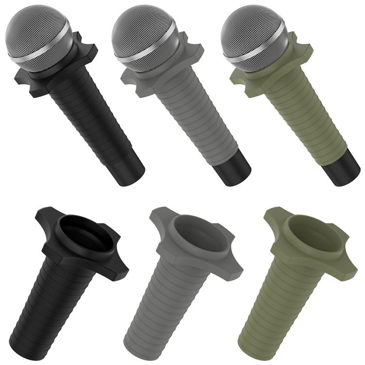 For Shure SM58 Without Switch Microphone Silicone Protective Cover(Green) - Microphone by buy2fix | Online Shopping UK | buy2fix