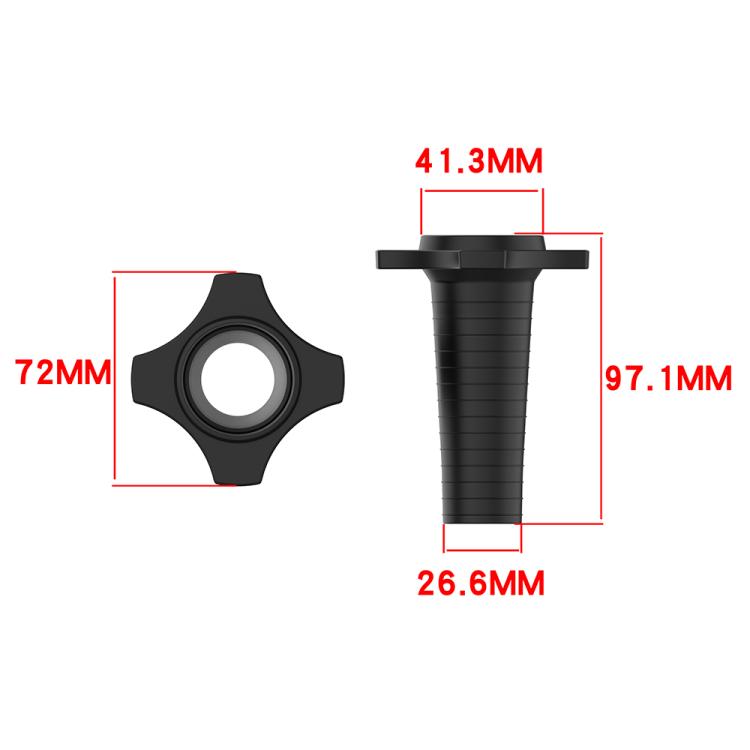 For Shure SM58 Without Switch Microphone Silicone Protective Cover(Black) - Microphone by buy2fix | Online Shopping UK | buy2fix