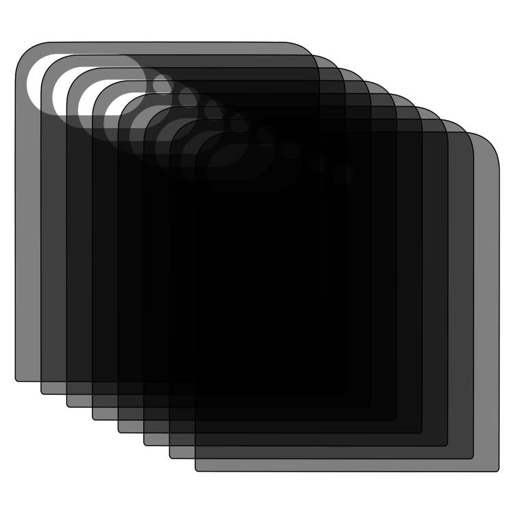 For Samsung Galaxy Z Flip7 5G 25pcs Back Screen 28-degree Privacy Full Cover Screen Protector - Galaxy Z Flip7 5G Tempered Glass by buy2fix | Online Shopping UK | buy2fix