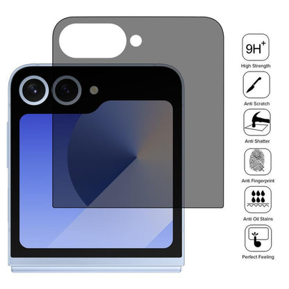 For Samsung Galaxy Z Flip7 5G 25pcs Back Screen 28-degree Privacy Full Cover Screen Protector - Galaxy Z Flip7 5G Tempered Glass by buy2fix | Online Shopping UK | buy2fix