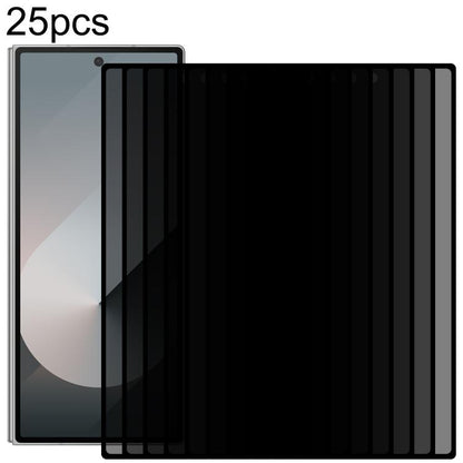 For Samsung Galaxy Z Fold7 5G 25pcs Silk Full Cover 28-degree Privacy Tempered Glass Film - Galaxy Z Fold7 5G Tempered Glass by buy2fix | Online Shopping UK | buy2fix