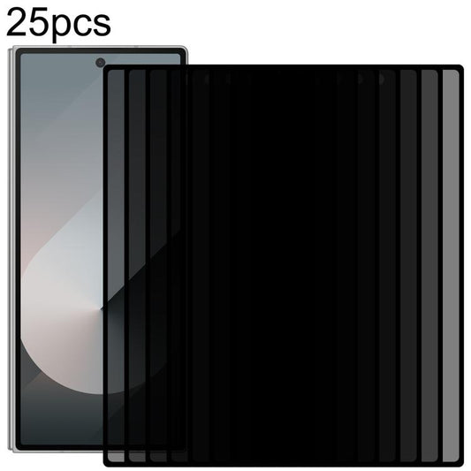 For Samsung Galaxy Z Fold7 5G 25pcs Silk Full Cover 360-degree Privacy Tempered Glass Film - Galaxy Z Fold7 5G Tempered Glass by buy2fix | Online Shopping UK | buy2fix