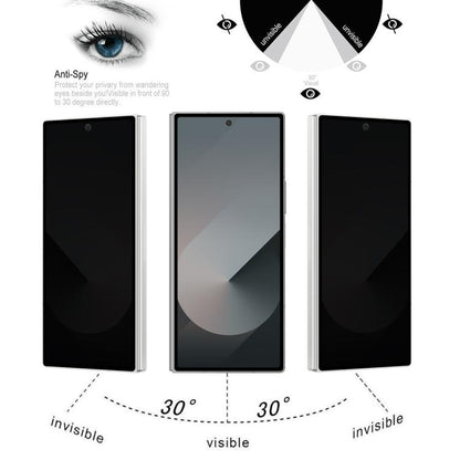 For Samsung Galaxy Z Fold7 5G 25pcs Silk Full Cover 360-degree Privacy Tempered Glass Film - Galaxy Z Fold7 5G Tempered Glass by buy2fix | Online Shopping UK | buy2fix