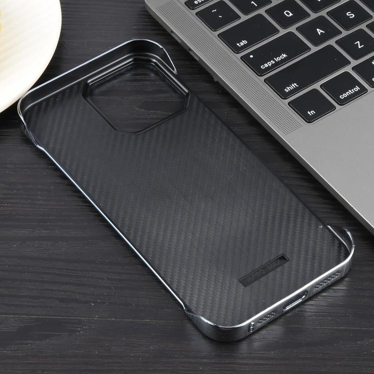 For iPhone 16 Pro Electroplating Frameless Frosted Anti-Glare PC MagSafe Phone Case(Silver White) - iPhone 16 Pro Cases by buy2fix | Online Shopping UK | buy2fix