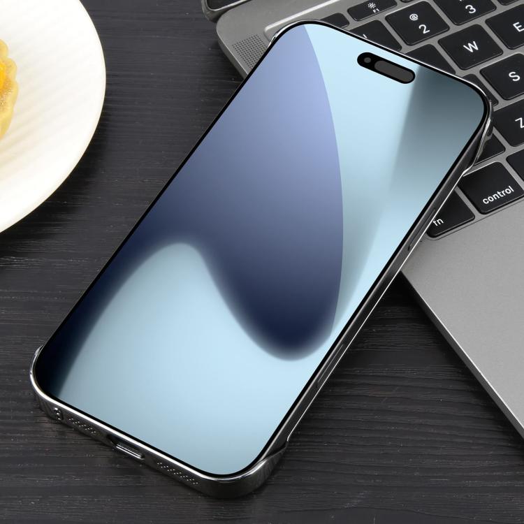 For iPhone 17 Pro Max Electroplating Frameless Frosted Anti-Glare PC MagSafe Phone Case(Titanium Gray) - iPhone 17 Pro Max Cases by buy2fix | Online Shopping UK | buy2fix