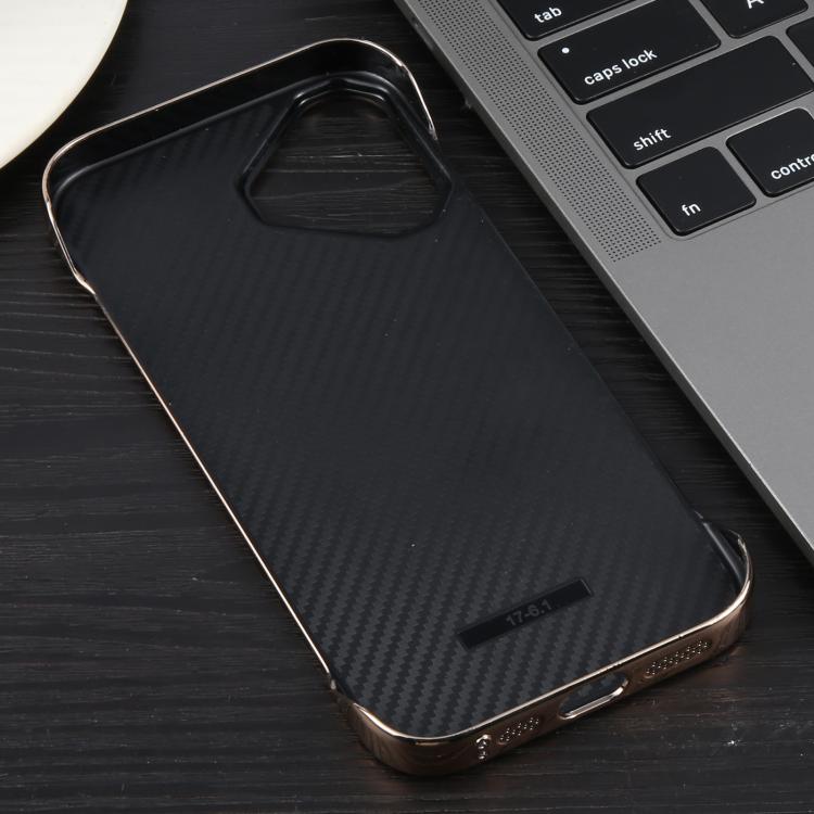 For iPhone 17 Electroplating Frameless Frosted Anti-Glare PC MagSafe Phone Case(Desert Gold) - iPhone 17 Cases by buy2fix | Online Shopping UK | buy2fix