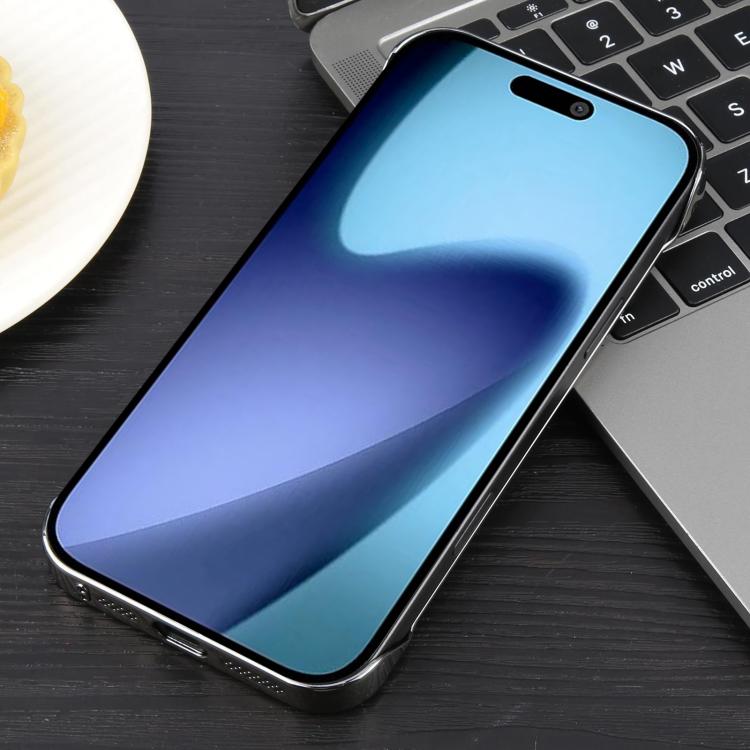 For iPhone 17 Electroplating Frameless Frosted Anti-Glare PC MagSafe Phone Case(Titanium Gray) - iPhone 17 Cases by buy2fix | Online Shopping UK | buy2fix