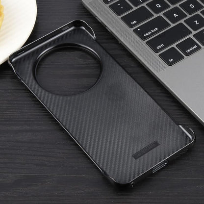 For Huawei Mate 60 Electroplating Frameless Frosted Anti-Glare PC MagSafe Phone Case(Black) - Huawei Cases by buy2fix | Online Shopping UK | buy2fix