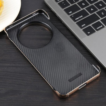 For Huawei Mate 60 Pro Electroplating Frameless Frosted Anti-Glare PC MagSafe Phone Case(Desert Gold) - Huawei Cases by buy2fix | Online Shopping UK | buy2fix
