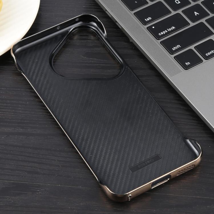 For Huawei Pura 70 Pro / 70 Pro+ Electroplating Frameless Frosted Anti-Glare PC MagSafe Phone Case(Desert Gold) - Huawei Cases by buy2fix | Online Shopping UK | buy2fix