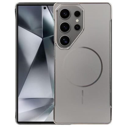 For Samsung Galaxy S25 Ultra 5G Electroplating Frameless Frosted Anti-Glare PC MagSafe Phone Case(Titanium Gray) - Galaxy S25 Ultra 5G Cases by buy2fix | Online Shopping UK | buy2fix