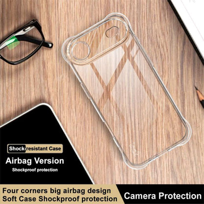 For iPhone 17 Air imak Shockproof Airbag TPU Phone Case(Transparent) - iPhone 17 Air Cases by imak | Online Shopping UK | buy2fix