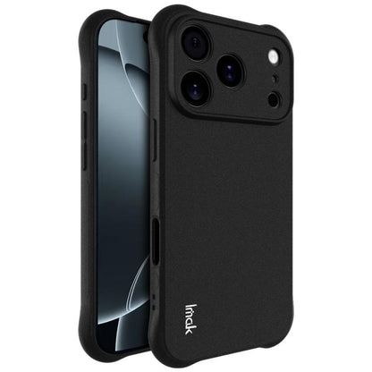 For iPhone 17 Pro imak Shockproof Airbag TPU Phone Case(Matte Black) - iPhone 17 Pro Cases by imak | Online Shopping UK | buy2fix