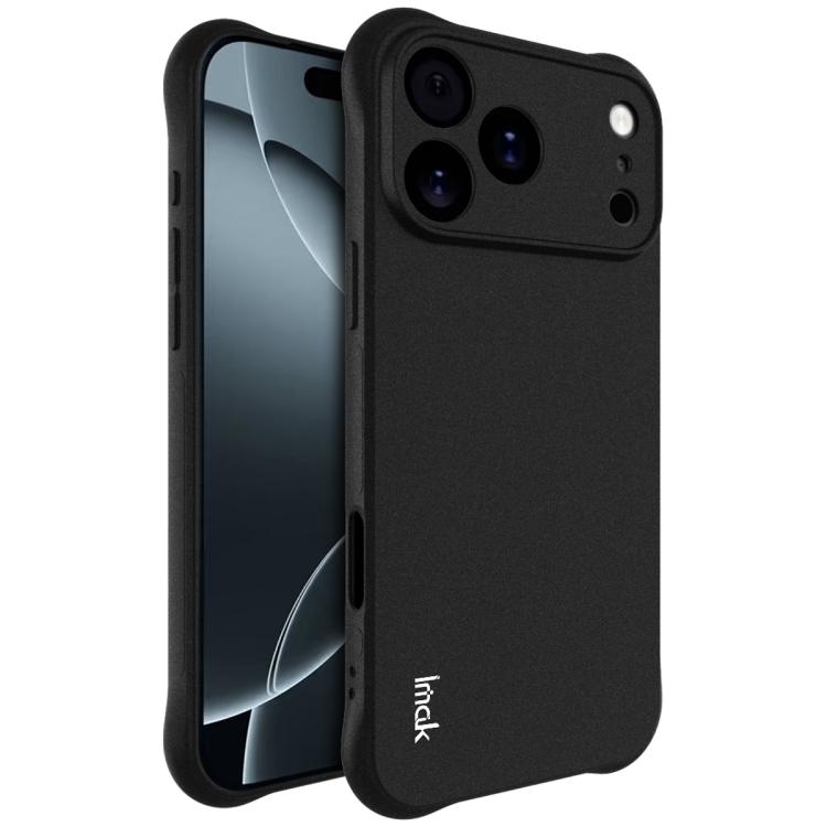For iPhone 17 Pro Max imak Shockproof Airbag TPU Phone Case(Matte Black) - iPhone 17 Pro Max Cases by imak | Online Shopping UK | buy2fix