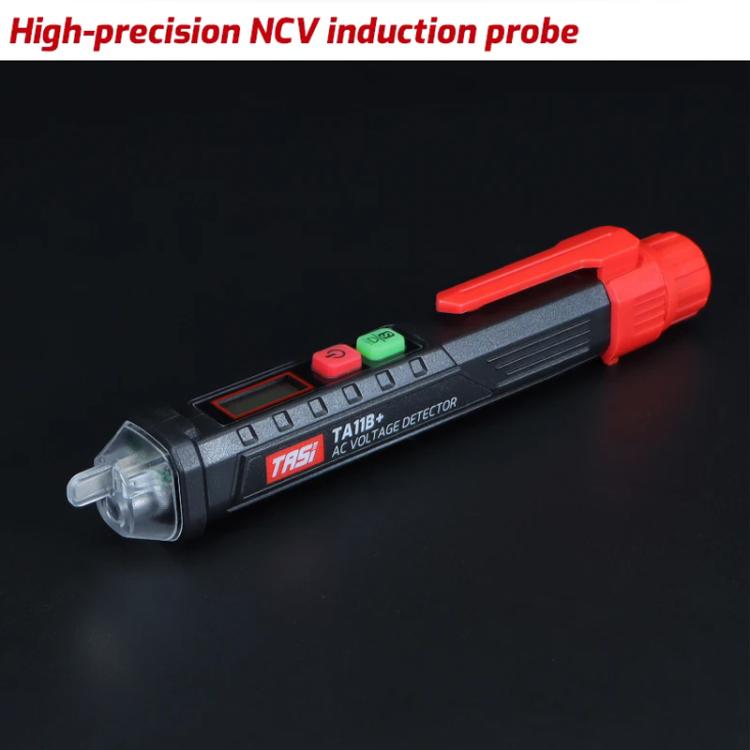 TASI TA11B+ Non-contact Inductive LCD Digital Display Tester - Current & Voltage Tester by TASI | Online Shopping UK | buy2fix