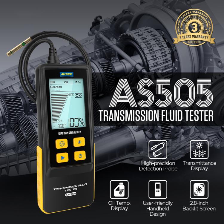 AUTOOL AS505 Car Gearbox Oil Test Detector Transmission Fluid Quality Diagnostic Tool(Black) - Electronic Test by buy2fix | Online Shopping UK | buy2fix