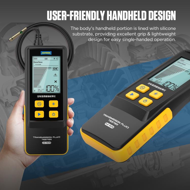 AUTOOL AS505 Car Gearbox Oil Test Detector Transmission Fluid Quality Diagnostic Tool(Black) - Electronic Test by buy2fix | Online Shopping UK | buy2fix