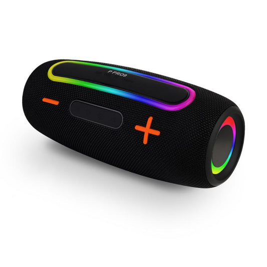 PRO9 20W Outdoor IPX6 Portable RGB Wireless Speakers Stereo Soundbar Subwoofer(Black) - Waterproof Speaker by buy2fix | Online Shopping UK | buy2fix