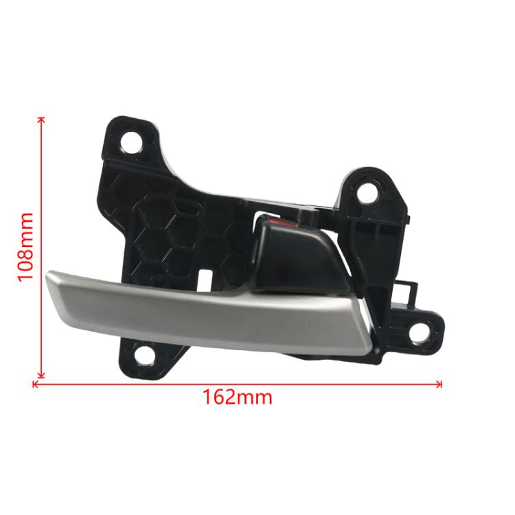 Car Right Door Inside Handle for Hyundai Elantra 2017-2020 82620-F2000(Black + Silver) - Door Handles by buy2fix | Online Shopping UK | buy2fix