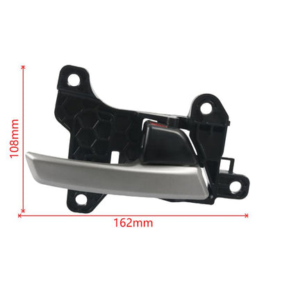 Car Right Door Inside Handle for Hyundai Elantra 2017-2020 82620-F2000(Black + Silver) - Door Handles by buy2fix | Online Shopping UK | buy2fix