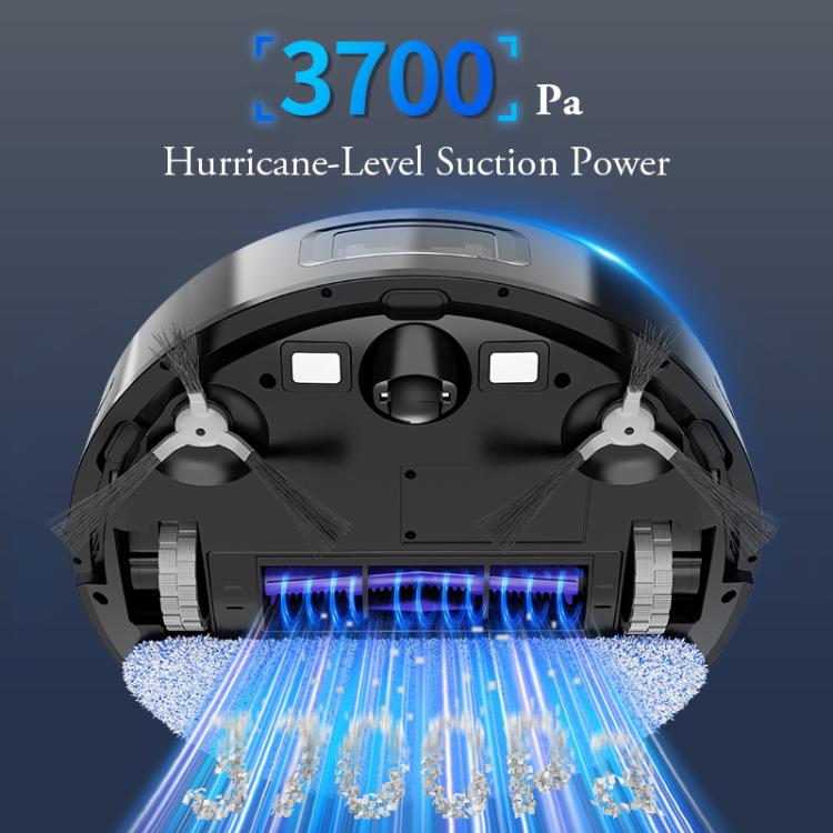 V8 Intelligent Automatic Recharging Sweeping Mopping Suction Robot(Black) - Robot Vacuum Cleaner by buy2fix | Online Shopping UK | buy2fix