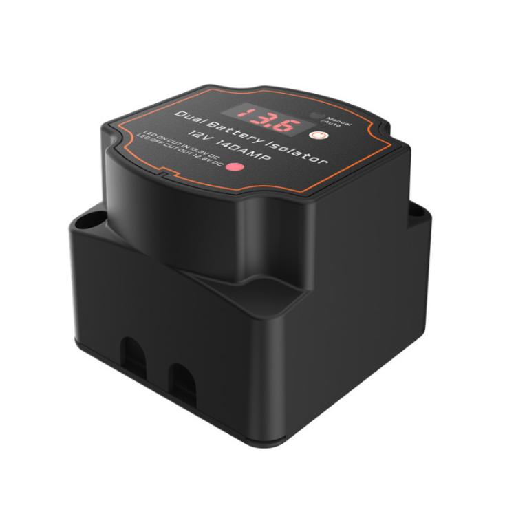IP68 12V 140A Car Smart Dual Battery Isolation Controller with Digital Display Voltmeter, Type:5m Set - Relays by buy2fix | Online Shopping UK | buy2fix